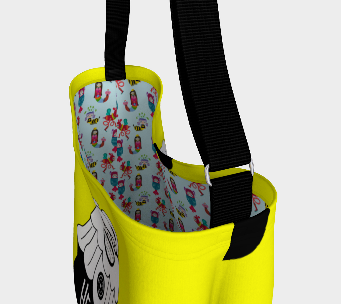 Yellow Bear Bag