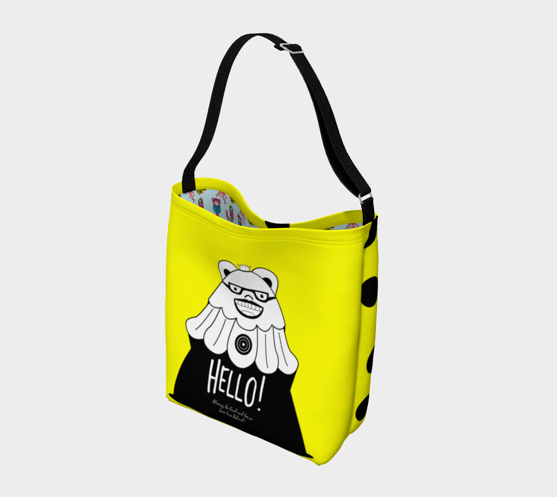 Yellow Bear Bag